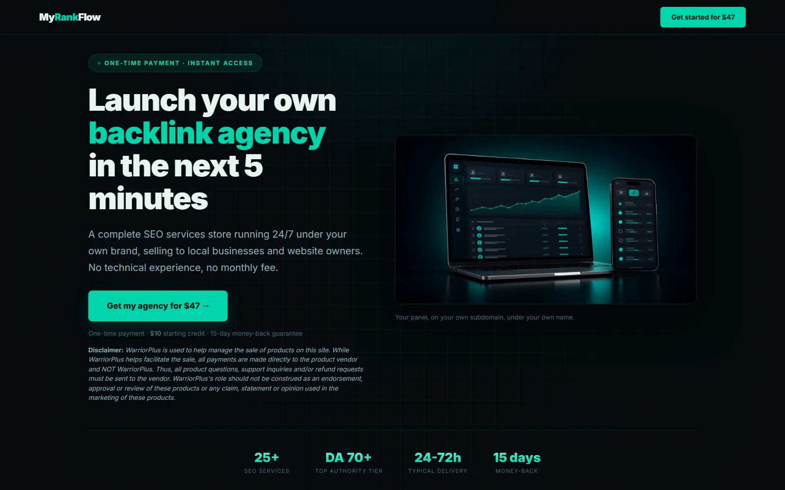 MyRankFlow screenshot